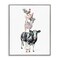 Stupell Industries Farm Animal Family Framed Giclee, design by Jean Plout
